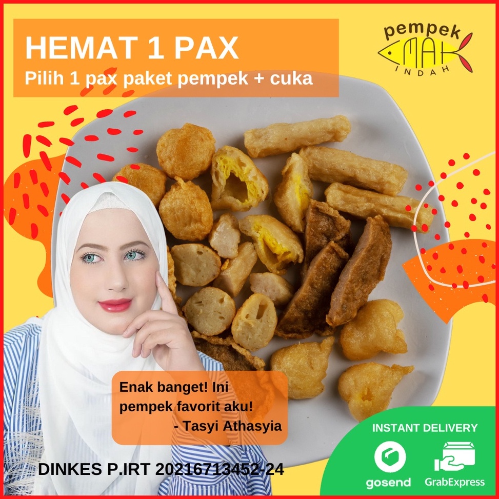 

FWR473 Terkece SeRI PEMPEK EMAK INDAH PEMPEK MPENAK PALEMBANG ASLI IKAN TENGGIRI Paket 1 Pax KAPAL SELAM DAN CAMPUR