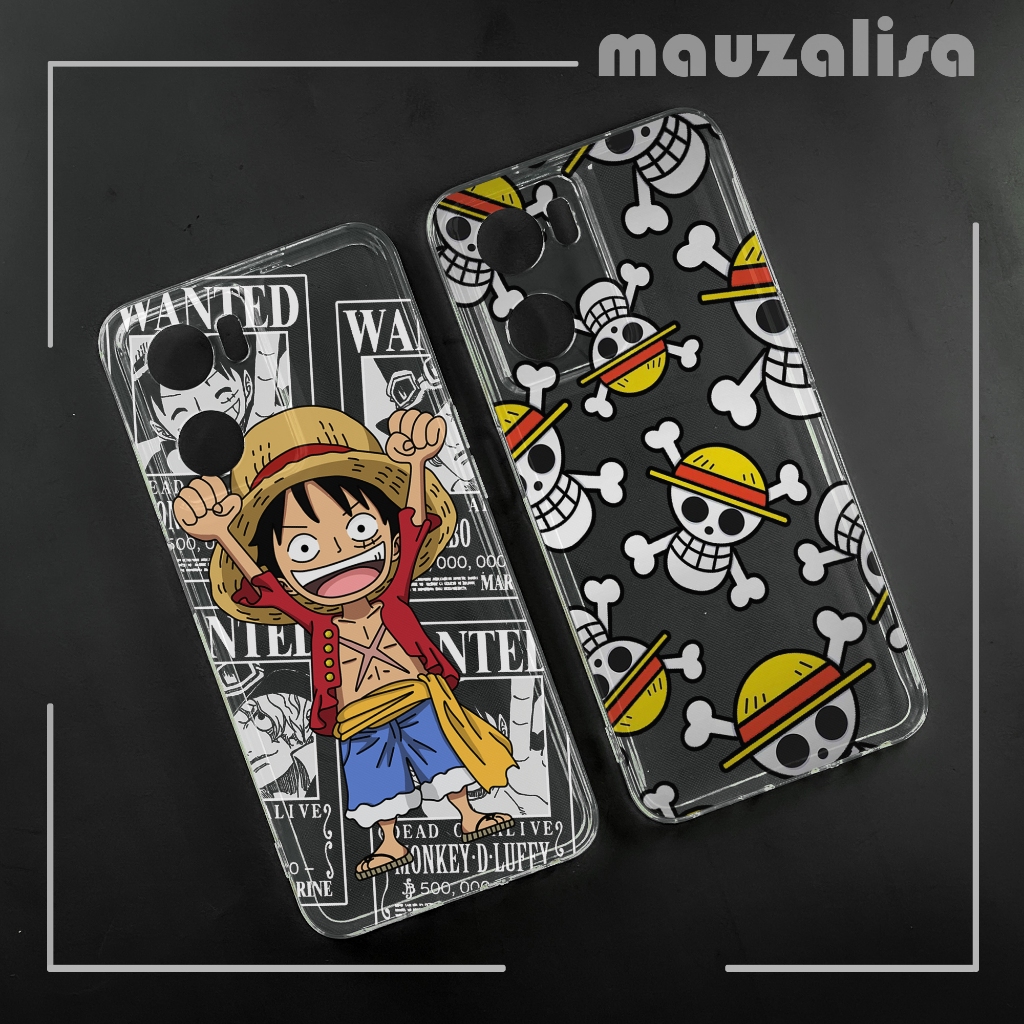 Casing Hp Oppo A77s / A57 2022 Motif Anime - Softcase Gambar Luffy On3 Piec3 - Clear Case Kartun Jep