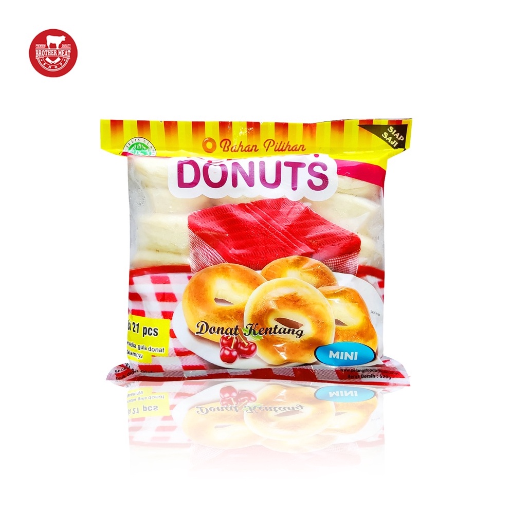 

FWT288 99 BRANDS FESTIVAL Pelangi Donuts Mini isi 21 Donat Kentang Halal