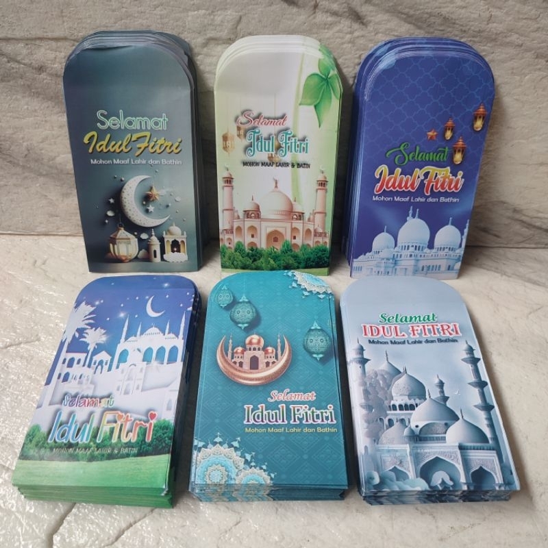 

Amplop Lebaran Angpao Medium MESJID HK 100 Lembar Murah