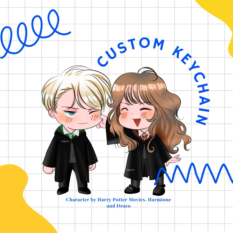 CUSTOM ILUSTRASI CHIBI GANCI