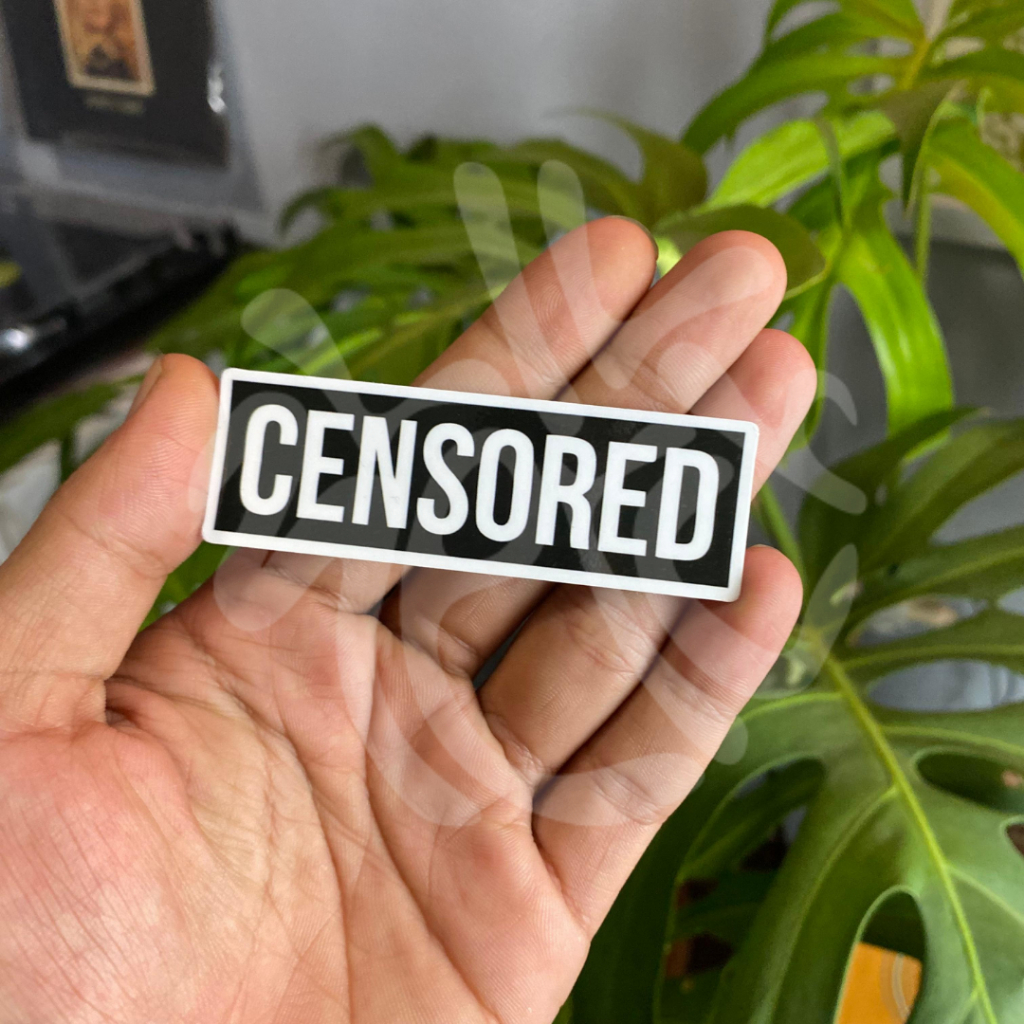 

stiker censored / sticker / aesthetic sticker / sticker tumblr / aesthetic sticker / stiker hp / stiker laptop / stiker helm / stiker satuan / stiker tahan air / sticker pack