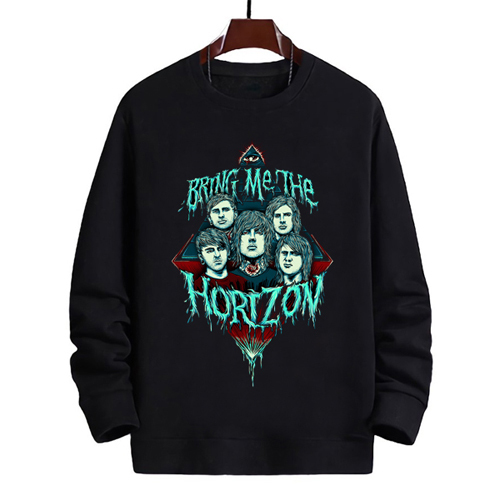 Crewneck BMTH Bring Me The Horizon Band Sweater Bahan Cotton Fleece | BMTH-2199504