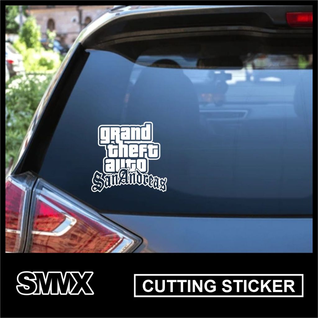 Cutting Sticker GTA San Andreas