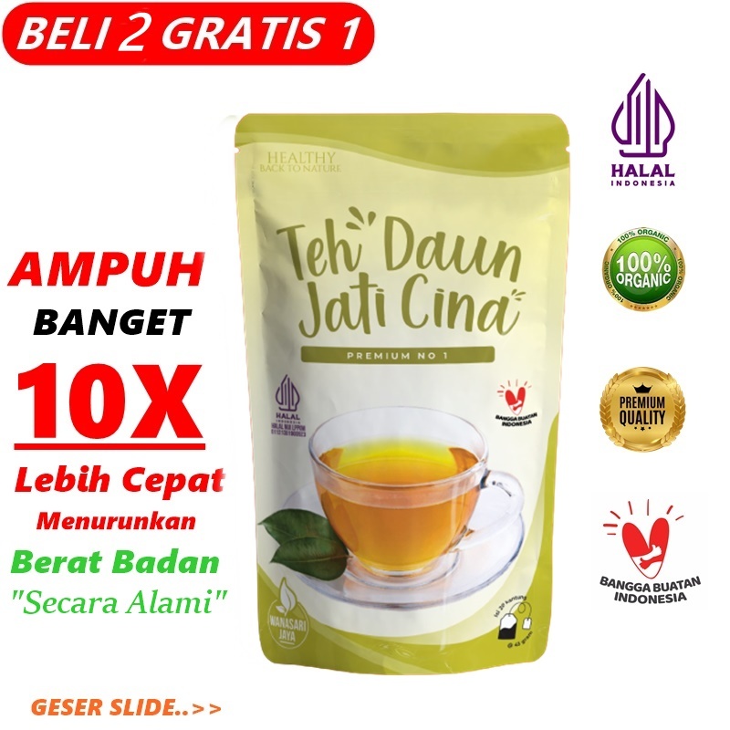 

Teh Diet Penurun Berat Badan Ampuh Teh Detox Alami Sliming Tea Noera