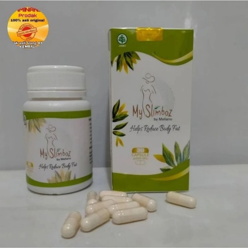 My Slimboz Suplemen Diet Pelangsing Badan Capsule Original