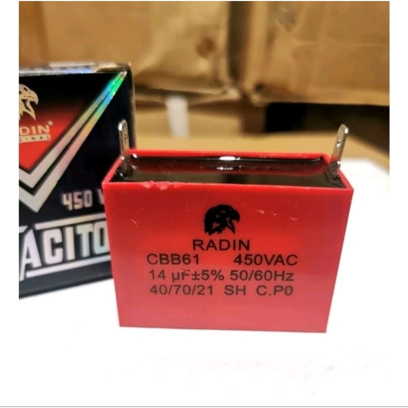 14UF CAPACITOR KAPASITOR 450V