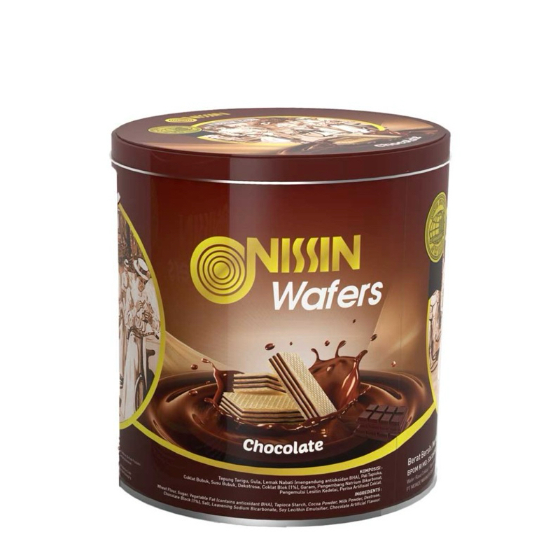 

NISSIN wafer chocolate can 570g