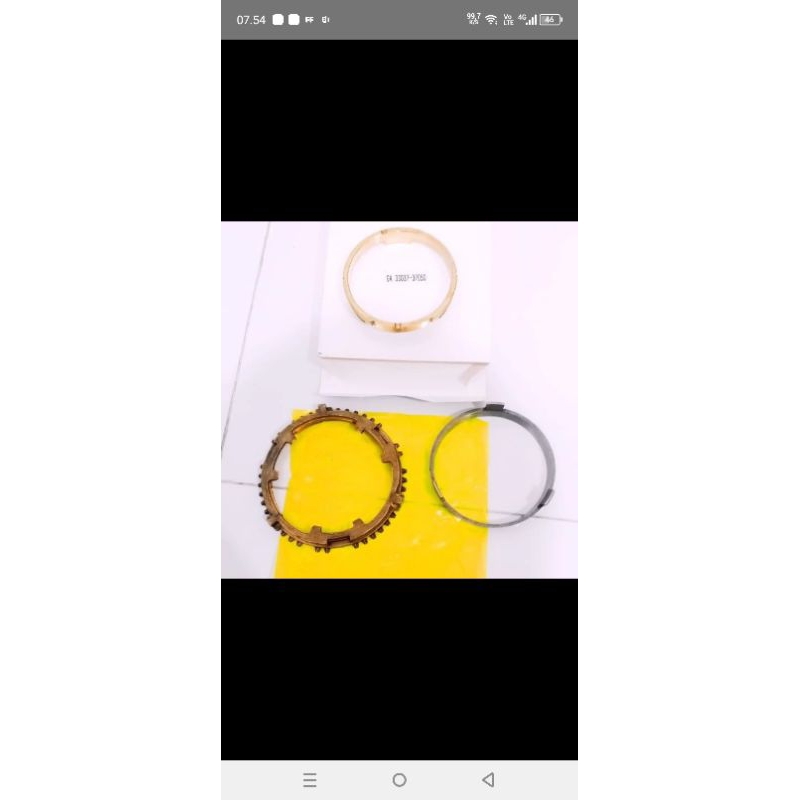 RING SYNCRONIZER SET NO1 RINO 300 DUTRO 33037-37050 MEC