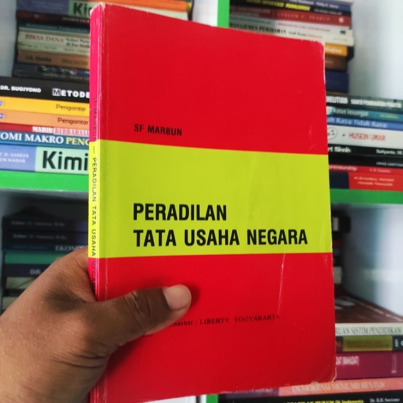 (ori) buku peradilan tata usaha negara - SF Marbun