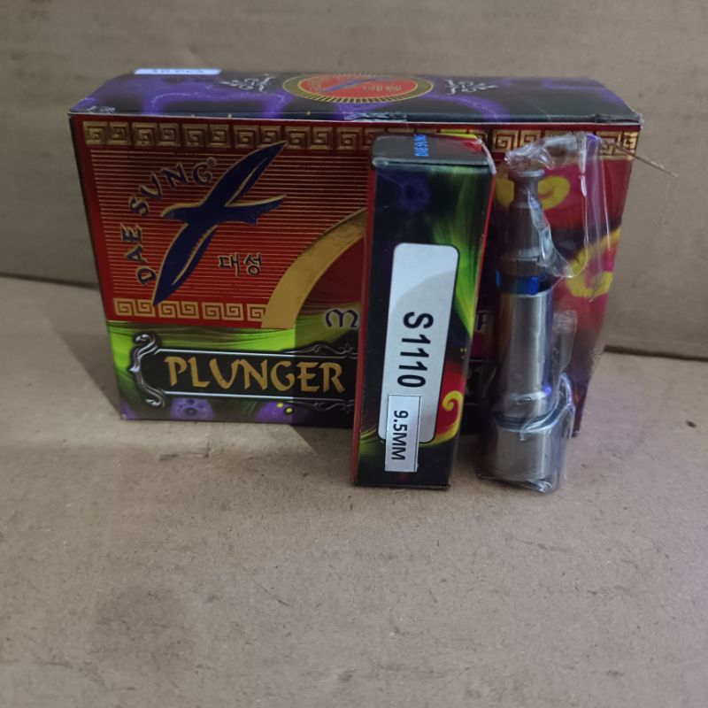 Plunger & Barrel Mesin Diesel Dongfeng S1110/S1115 9,5 mm Daesung