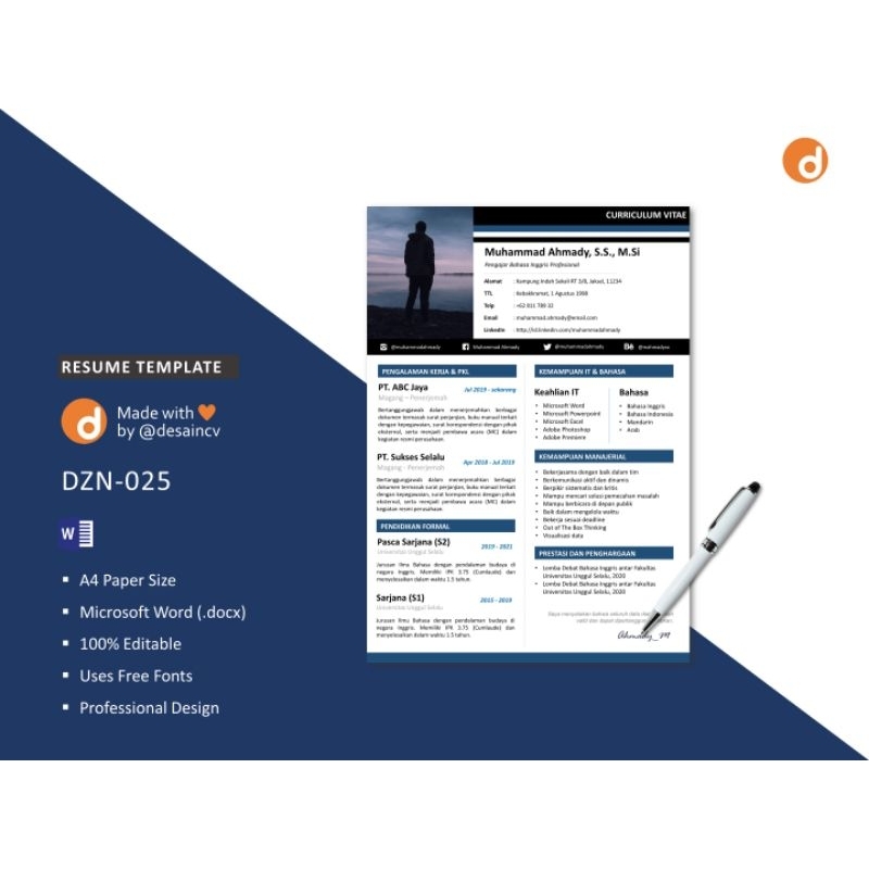 Template CV
