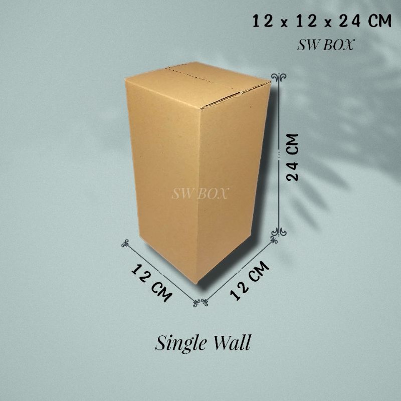 

Kardus Ukuran 12x12x24 CM Box untuk packing ST