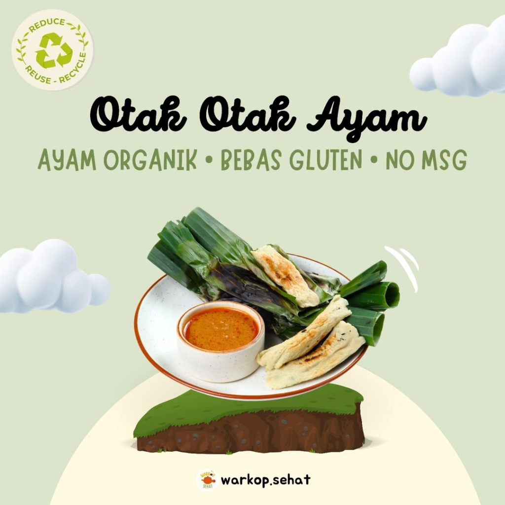 

Otak Otak Ayam Sehat Gluten Free 10 pcs