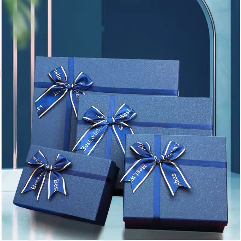 

Kotak Kado Hampers All Navy Glitter Premium Cocok Untuk Kado Hampers Hadiah / Gift Box