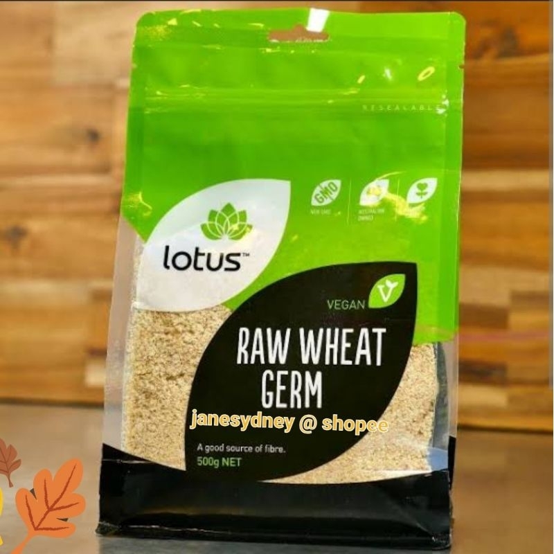 

Lotus Wheat Germ Raw Vegan 500g Gandum Mentah Australia