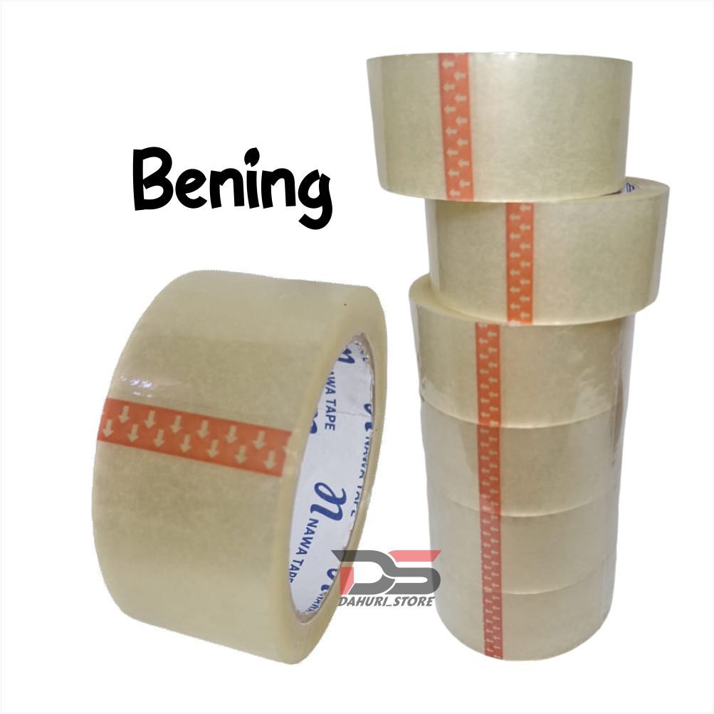 

YEN MURAH GILA!! 1 SLOP ( 6 PCS ) LAKBAN BENING & COKLAT KUAT BERKUALITAS PANJANG 100 YARD