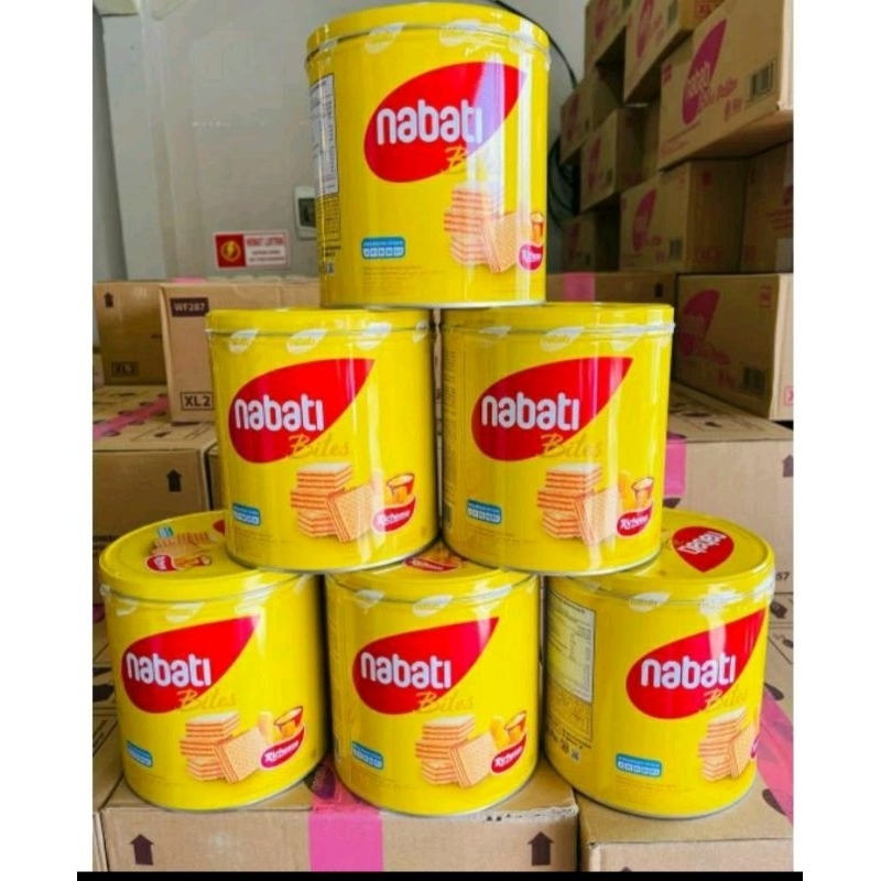 

QH Nabati Bites kaleng Coklat isi 6 kaleng