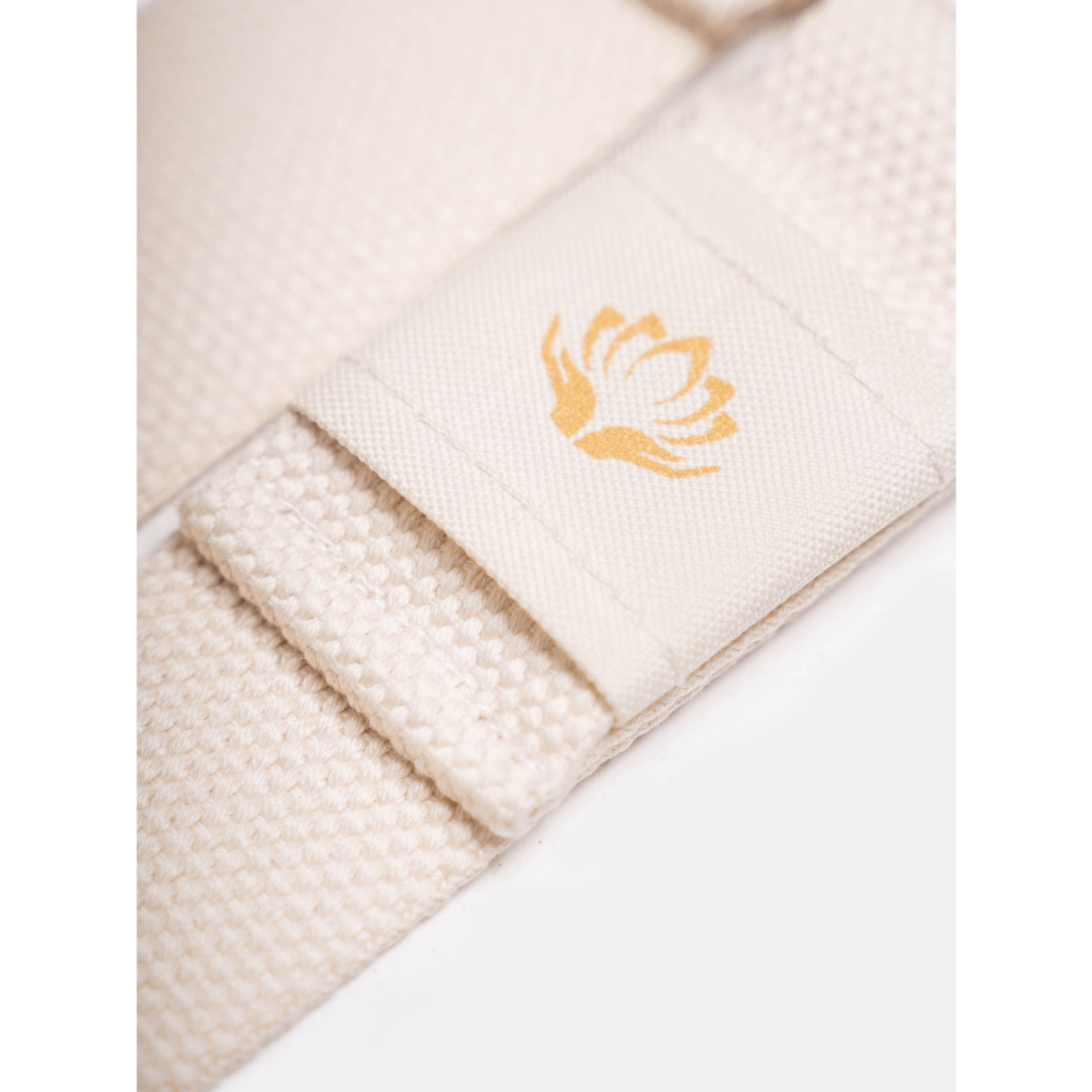 Yoga Belt - Sand | Yoga Strap | Strap Yoga | Belt Yoga Panjang | Yoga Belt Premium
