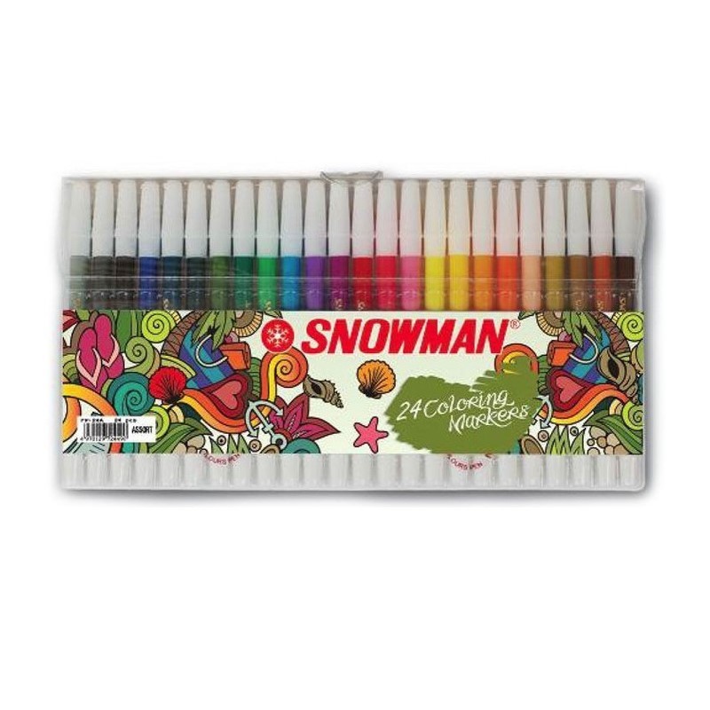 

[SET] Spidol Kecil Pencil Type 24 Warna - Snowman MURAH