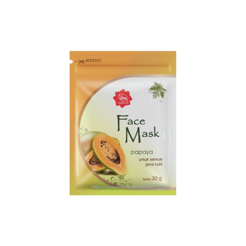 Viva Cosmetic Face Mask / Masker Viva / Face Mask Viva Kulit Normal & Kering / Face Mask Viva Bengku