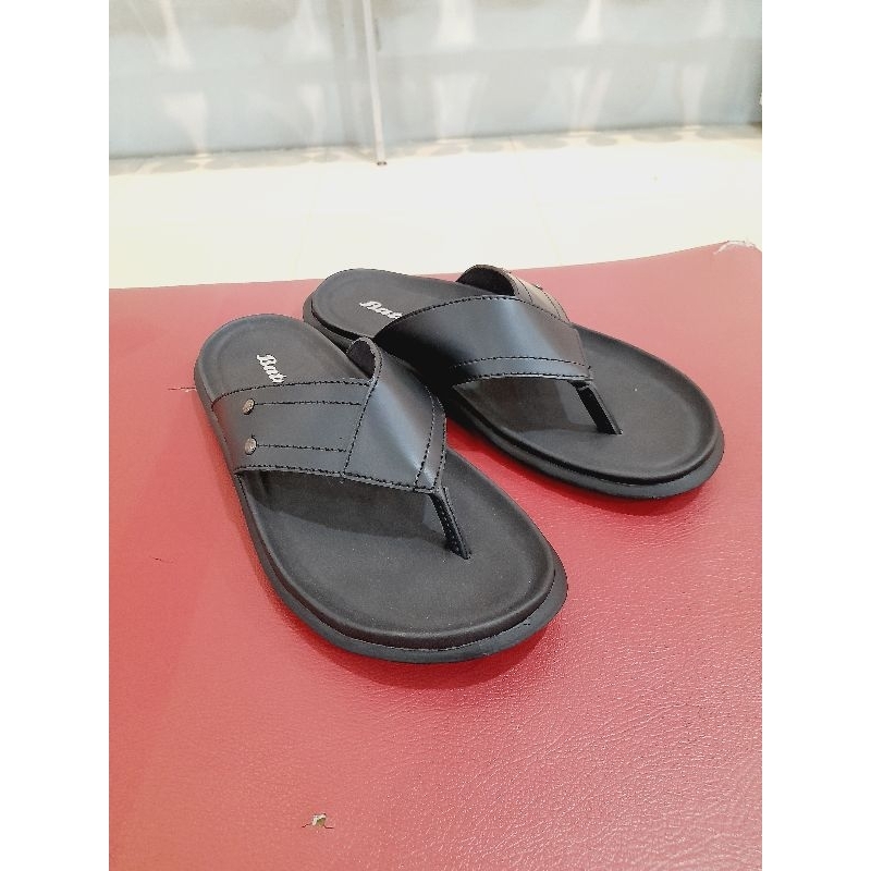 Bata Sandal Pria Casual Kulit Sintetis