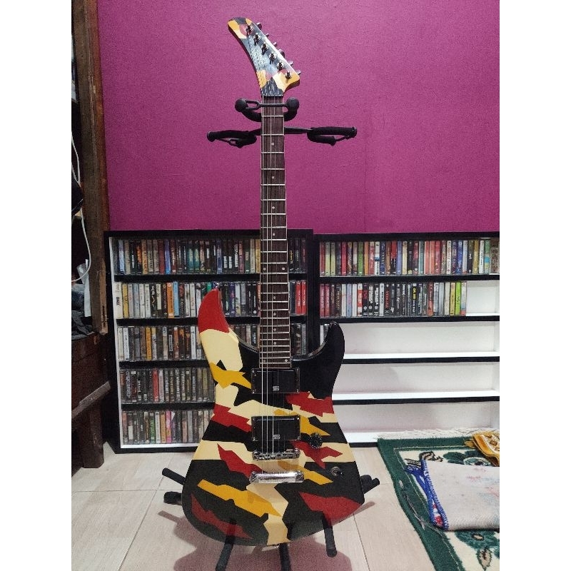 Gitar Radix The Saint original signature Iwan Saint Locco