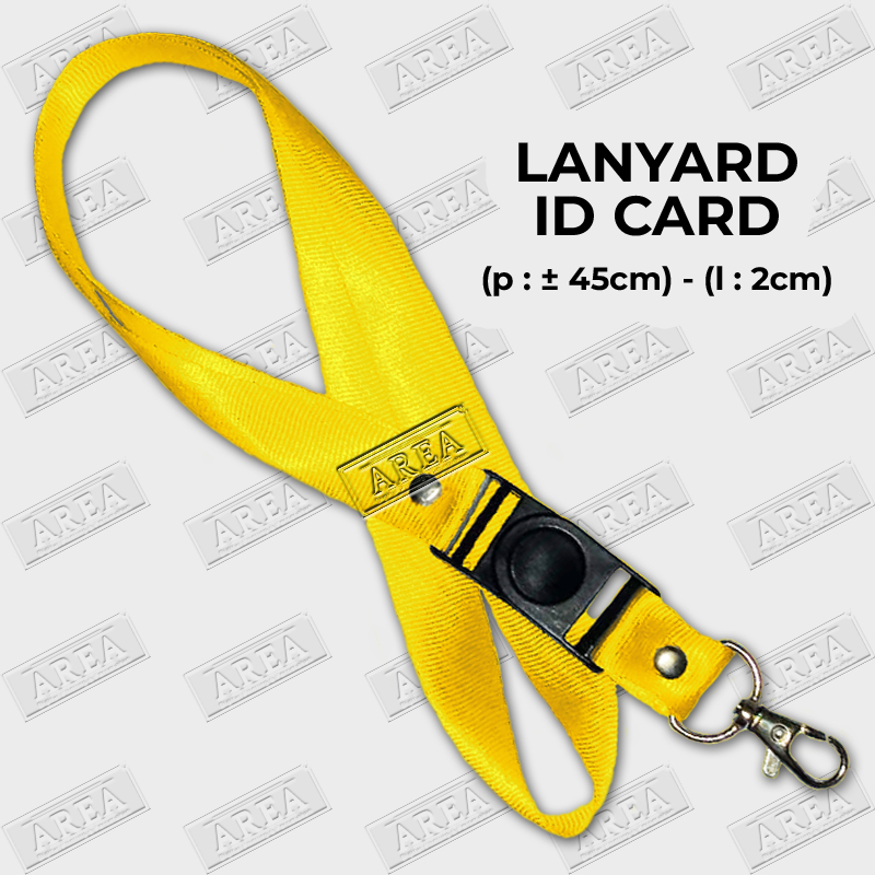 

Lanyard Kuning ID Card/Tali Gantungan Kartu Identitas Polos