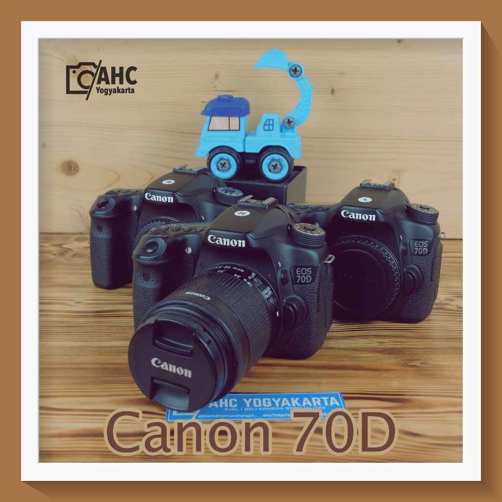 CANON 70D LENSA KIT MULUS SIAP PAKAI