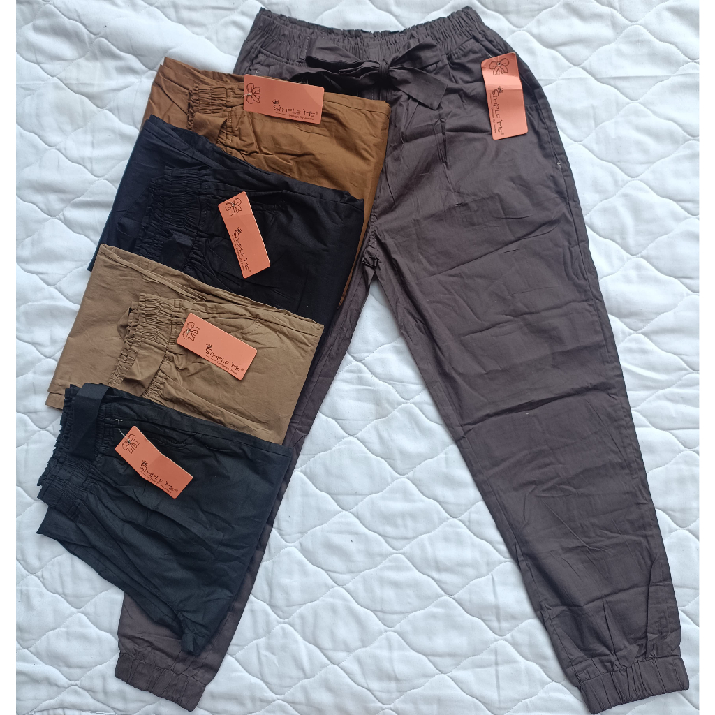 Celana Panjang Joger Katun Simple Me