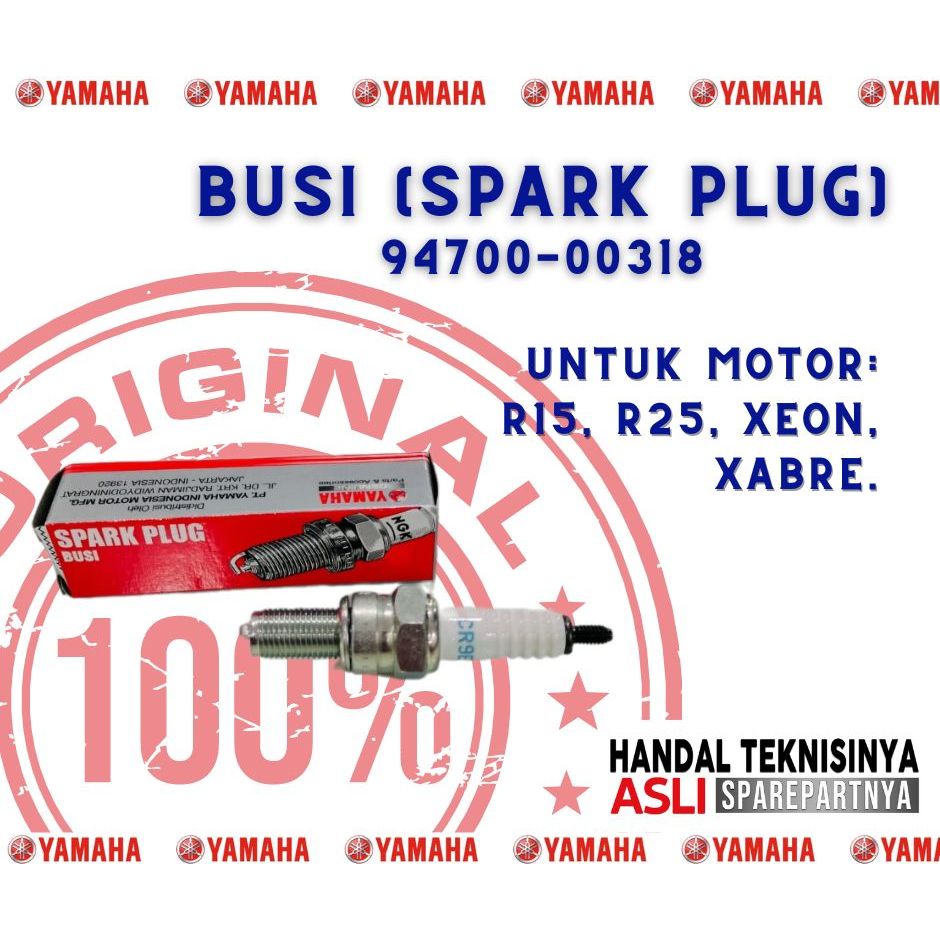 YAMAHA SPARK PLUG (BUSI) R15, R25, XEON, XABRE