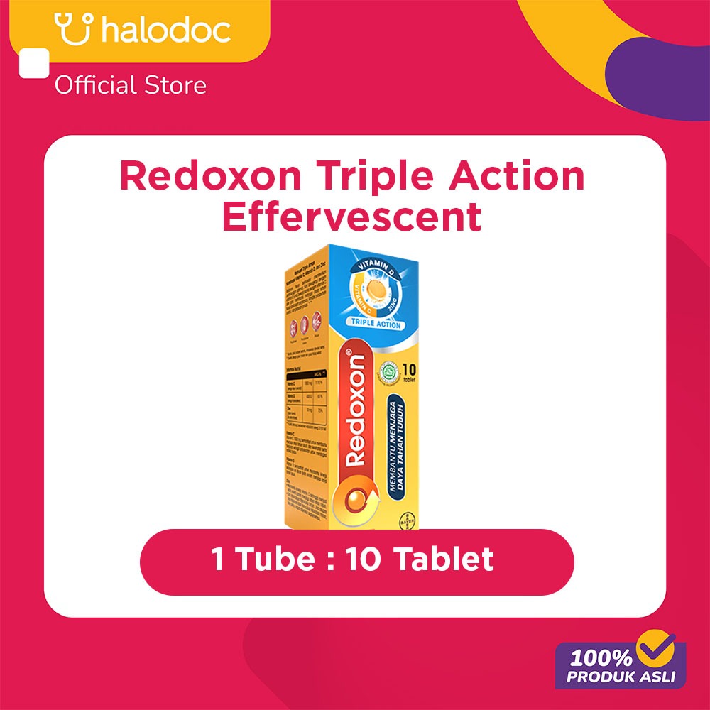 Redoxon Triple Action Effervescent 10 Tablet