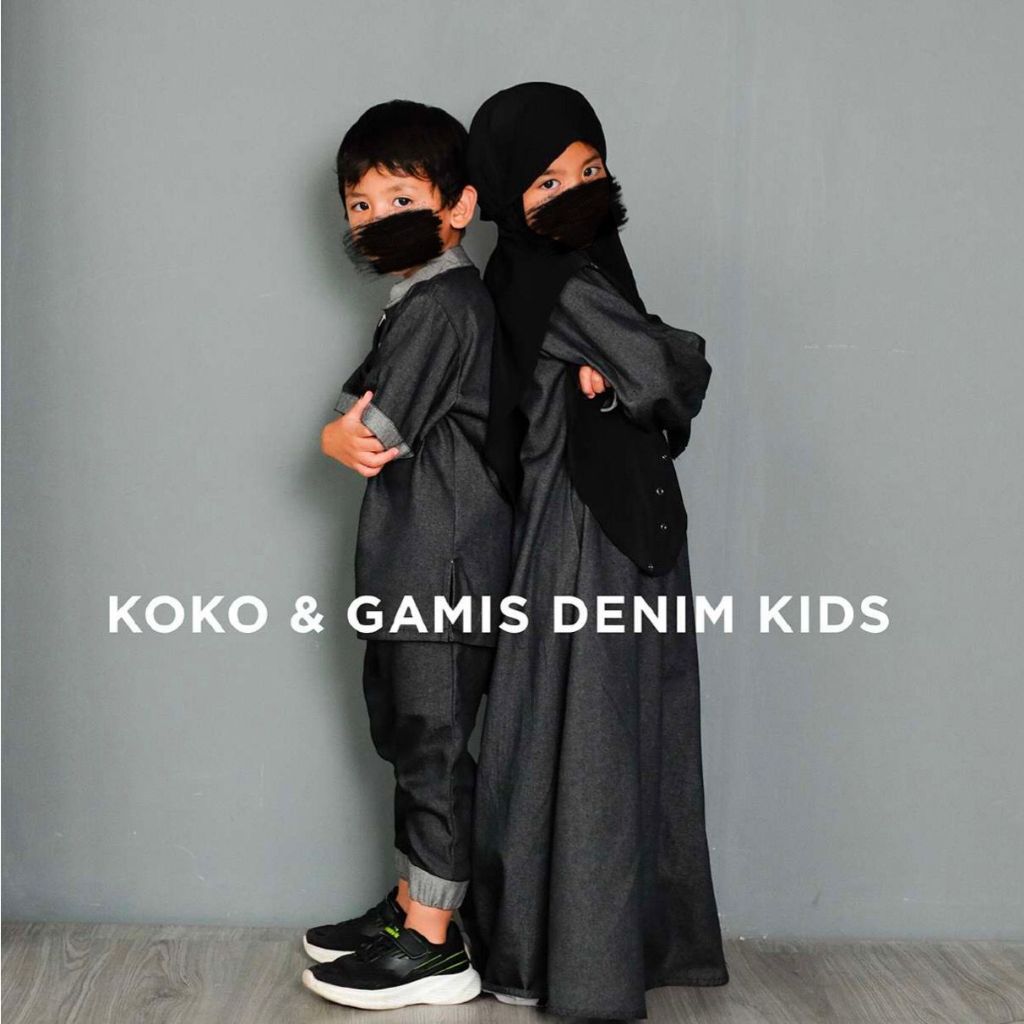 NEW SIZE TRZ KIDS -  Denim Series Dress