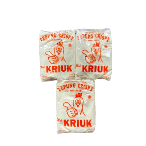 

Tepung Crispy Kriuk Cap Mak Nyus