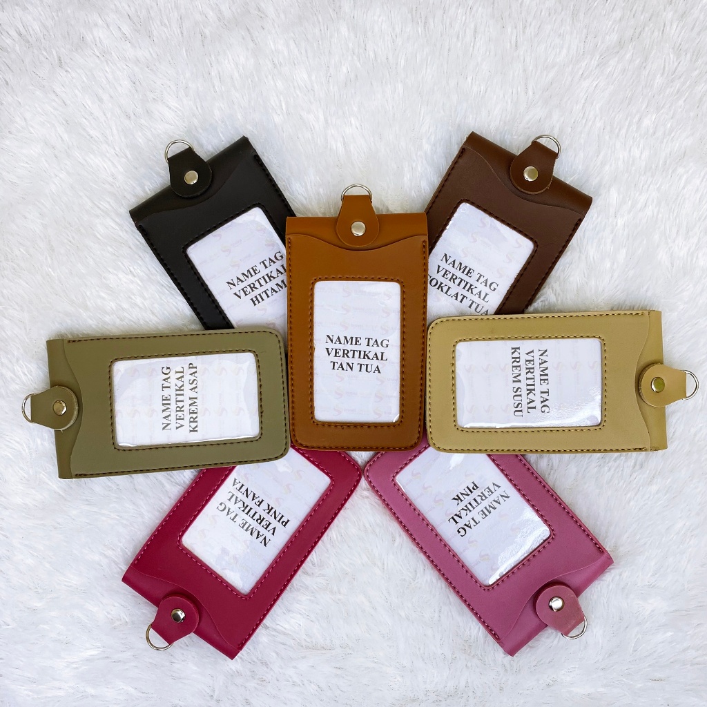 

GANTUNGAN KARTU NAMA / TANDA PENGENAL / IDENTITAS / ID CARD HOLDER / NAME TAG ZS63