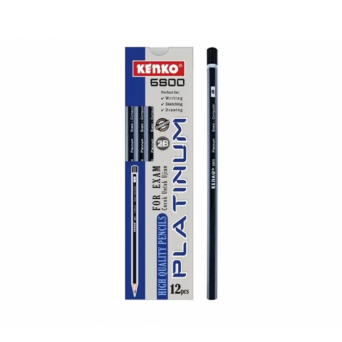[PACK] Pensil / Pencil 2B Hitam - Kenko 6800 MURAH