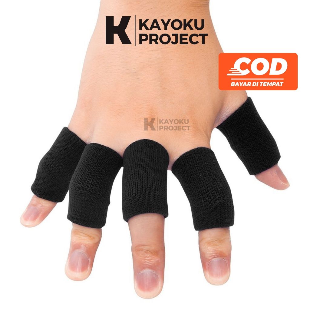 Finger Tape Pelindung Jari Deker Jari Karet Jari tangan Basket Volly Layangan Futsal