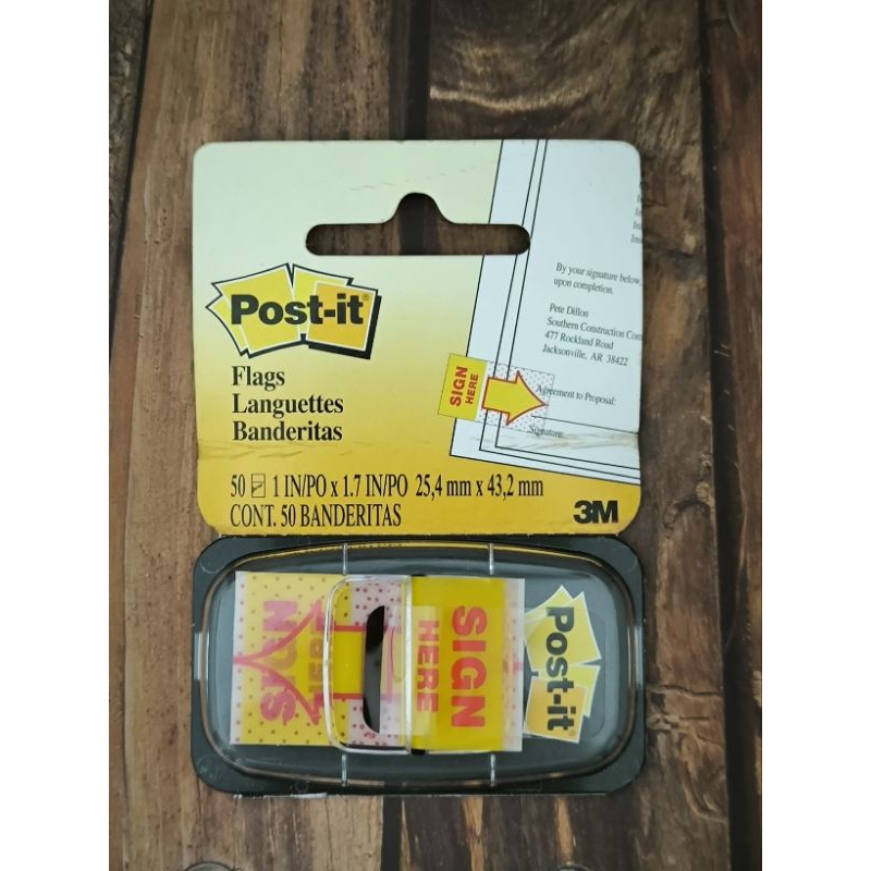 

Post-it Sign Here 3M