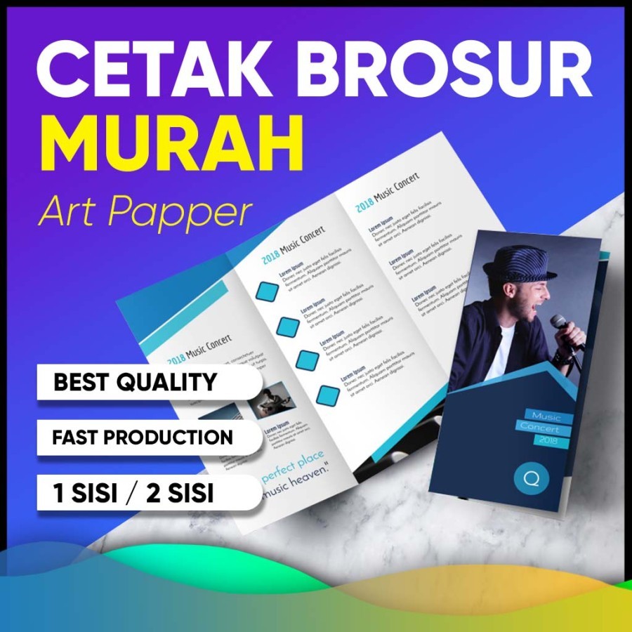 

Cetak Brosur A4 Cetak Flyer Pamflet Promosi Termurah Satuan Kertas Art Paper 1 Sisi dan 2 Sisi