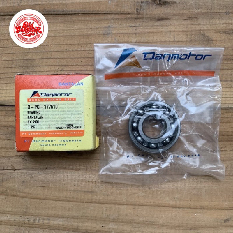 Bearing Laher 6202 Tromol depan Vespa Danmotor