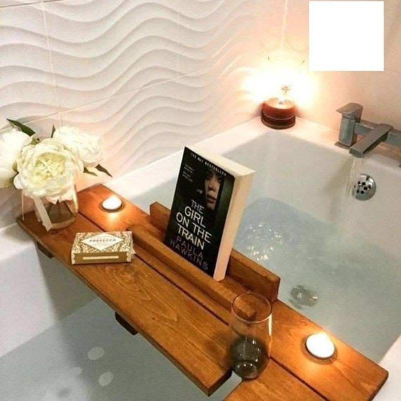 Tatakan Bathtub Kamar Mandi / Bathtub Tray