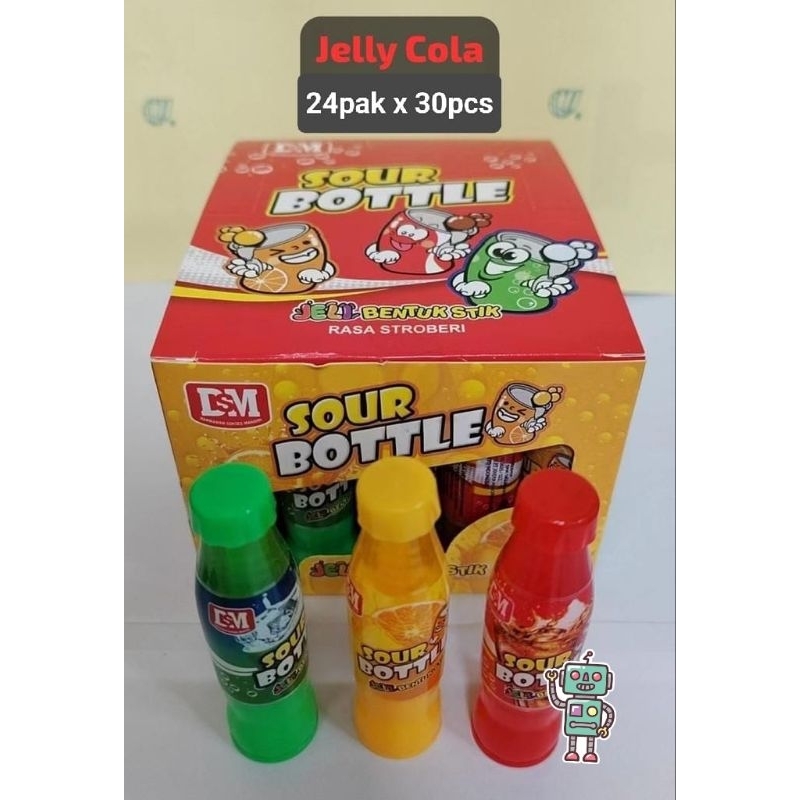 

DSM SOUR jelly COLA BOTTLE (1PACK @30)