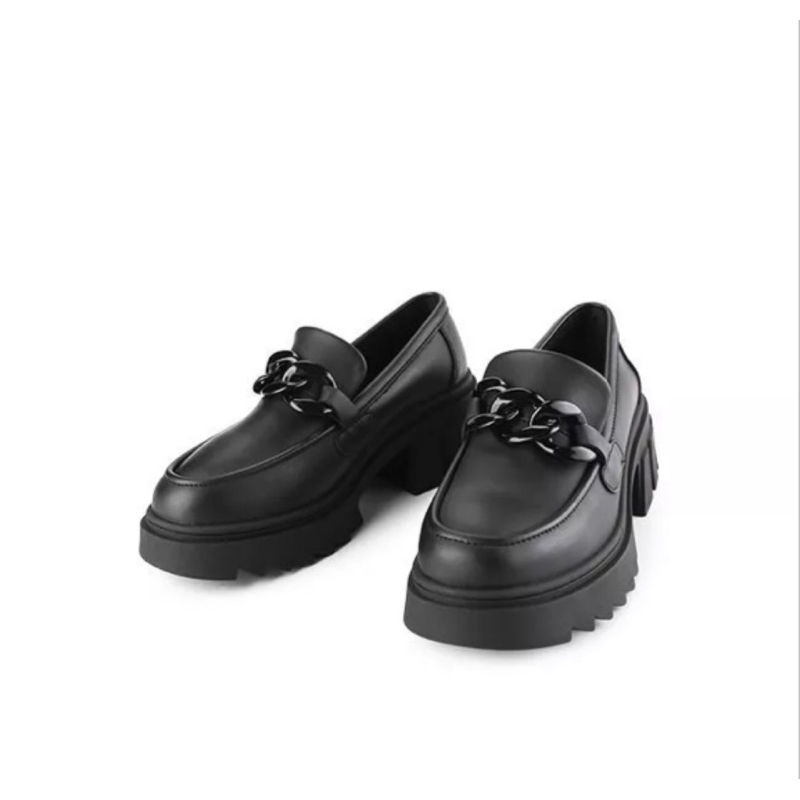 Playboy Sepatu Wanita Boots Loafers Platform Heels Hak Tinggi Korean Style