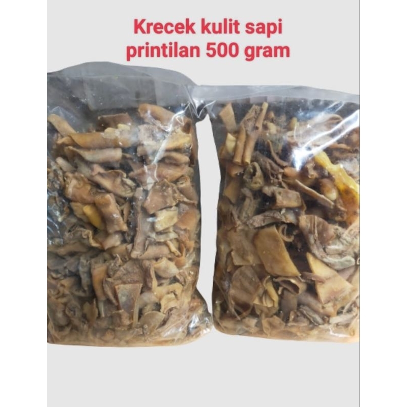 

KRECEK KULIT SAPI PRINTILAN 500GR