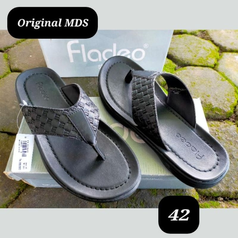 ORIGINAL MDS Fladeo Sandal cowok Japit bestseller