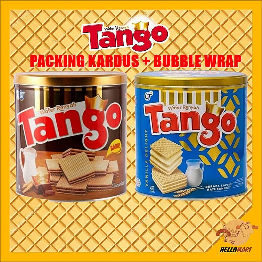 

ORIGINAL Tango Wafer Biskuit Kaleng 270gr / Wafer Lebaran