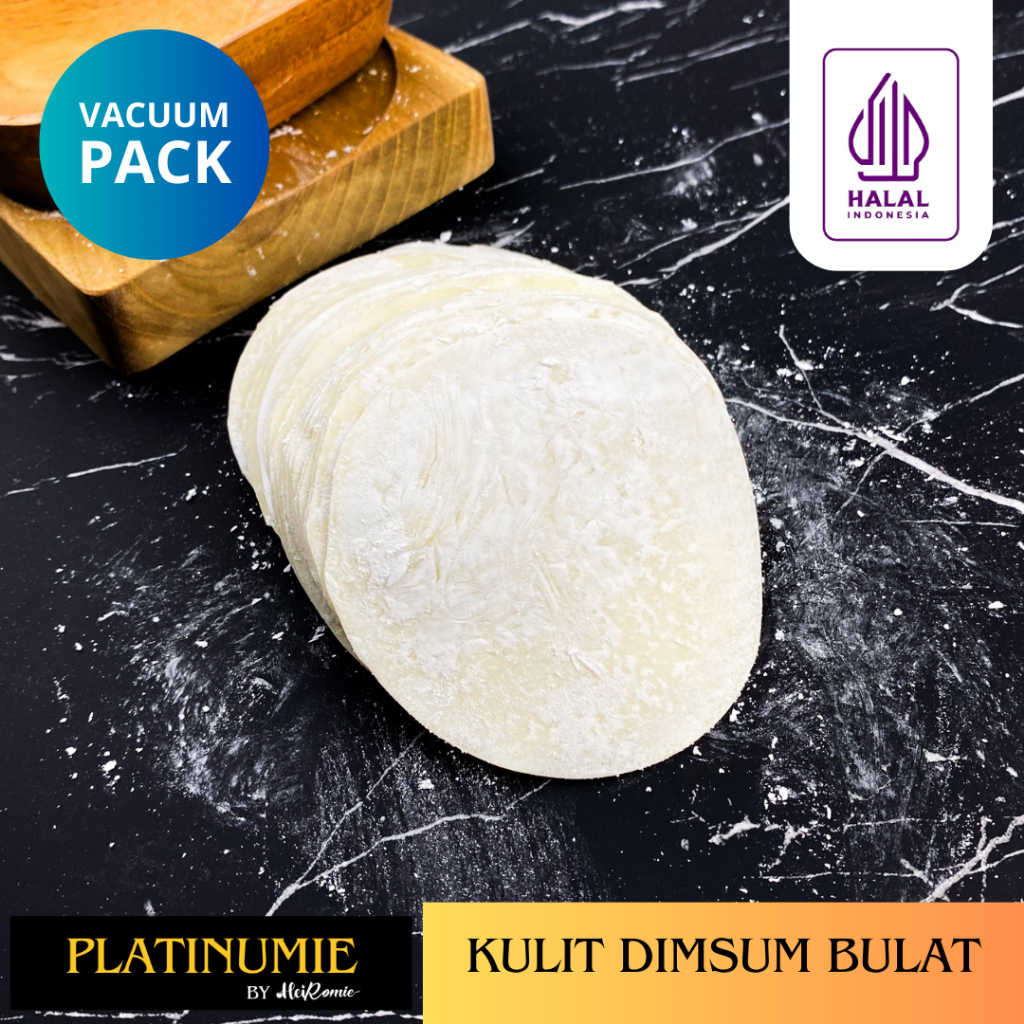 

Platinumie Kulit Dimsum Pangsit Bulat Premium