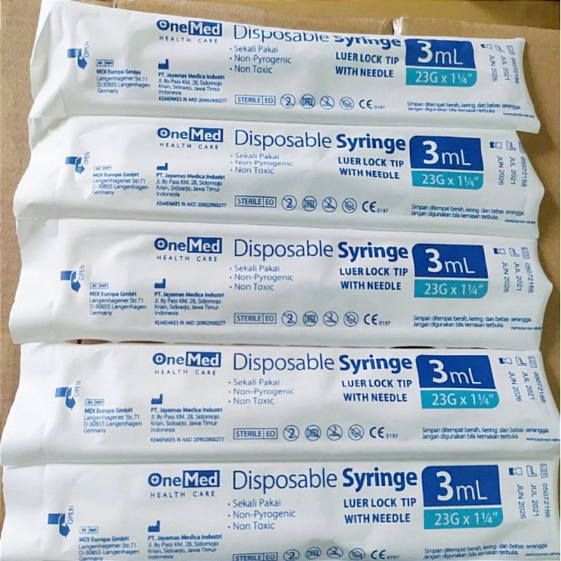 Syr 3cc Onemed Spuit 3ml