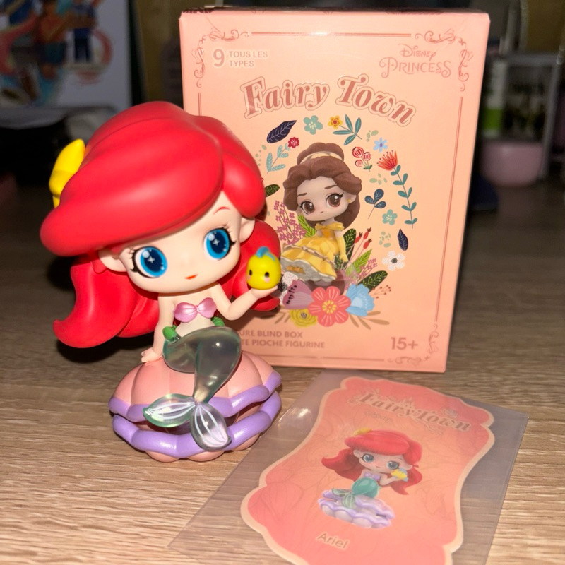 [OPENED] Termurah MINISO blind box fairy town princess collection disney ariel