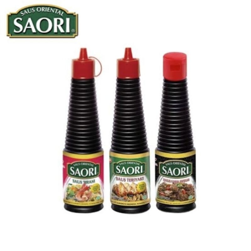 

SAORI SAUS ORIENTAL / Saori Saus Lada Hitam/Saori Saus Teriyaki/Sakti Saus Tiram